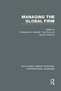 portada Managing the Global Firm (Rle International Business) (in English)