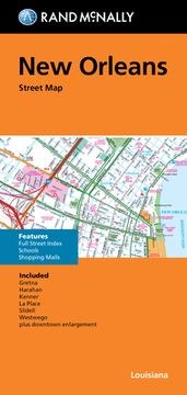 portada Rand McNally Folded Map: New Orleans Street Map (en Inglés)