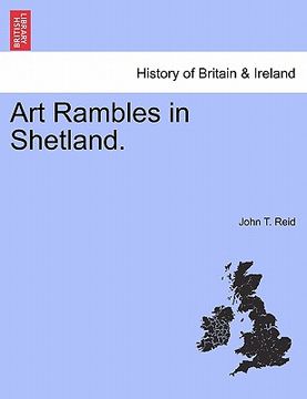 portada art rambles in shetland.