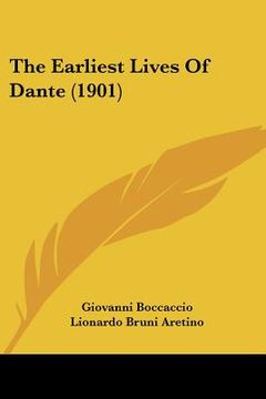 portada the earliest lives of dante (1901)