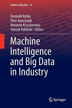 portada Machine Intelligence and Big Data in Industry (in English)