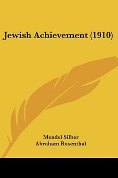 portada jewish achievement (1910) (en Inglés)