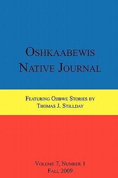 portada oshkaabewis native journal (vol. 7, no. 1) (in English)