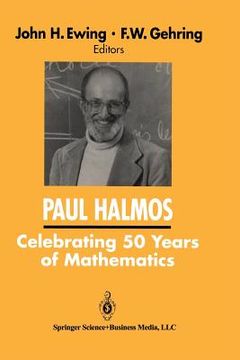 portada Paul Halmos Celebrating 50 Years of Mathematics (en Inglés)