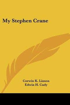 portada my stephen crane (en Inglés)