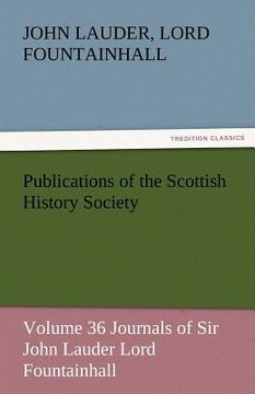 portada publications of the scottish history society (en Inglés)