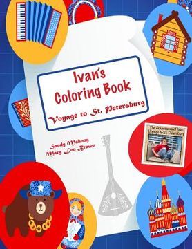 portada Ivan's Coloring Book: Voyage to St. Petersburg (en Inglés)