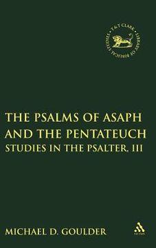 portada psalms of asaph and the pentateuch (en Inglés)