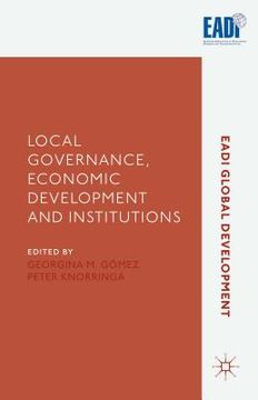 portada Local Governance, Economic Development and Institutions (en Inglés)