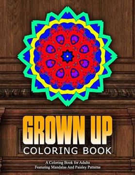 portada GROWN UP COLORING BOOK - Vol.15: relaxation coloring books for adults (in English)