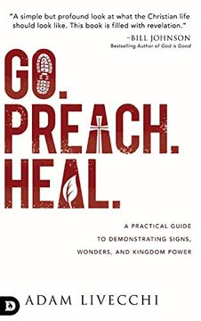 portada Go, Preach, Heal (en Inglés)