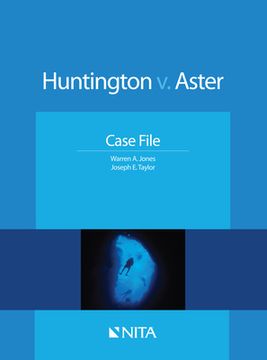 portada Huntington V. Aster: Case File (en Inglés)