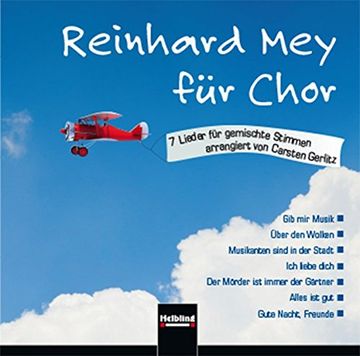 portada Reinhard mey für Chor (Cd+): 7 Lieder für Gemischten Chor