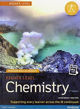 portada Pearson Baccalaureate Chemistry Higher Level 2nd Edition Print and Online Edition for the Ib Diploma [With eBook]