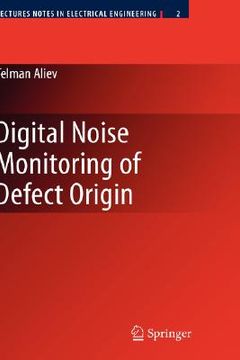 portada digital noise monitoring of defect origin (en Inglés)