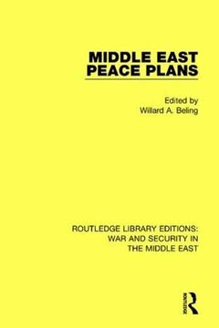 portada Middle East Peace Plans (en Inglés)