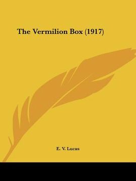 portada the vermilion box (1917) (en Inglés)