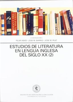 portada Estudios de Literatura en Lengua Inglesa del Siglo xx (2) (in Spanish)