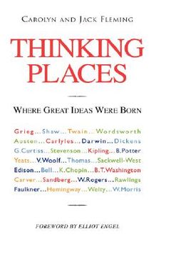 portada thinking places: where great ideas were born (en Inglés)