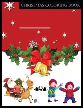 portada Christmas Coloring Book: Stress Relieving Coloring Pages, Coloring Book for Relaxation (in English)