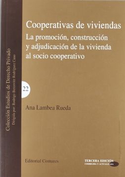 portada Cooperativas de Viviendas (Estudios Derecho Privado) (in Spanish)