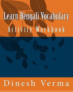 portada learn bengali vocabulary activity workbook (en Inglés)