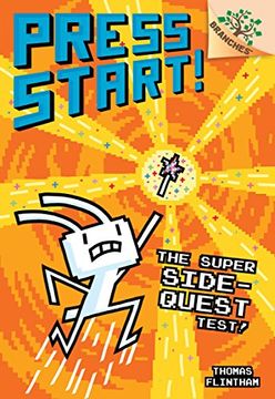 portada The Super Side-Quest Test! A Branches Book (Press Start! #6) (en Inglés)