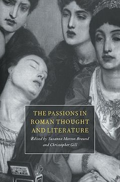portada Passions in Roman Thought and lit (en Inglés)