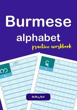portada Burmese alphabet practice workbook