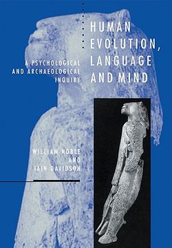 portada Human Evolution, Language and Mind: A Psychological and Archaeological Inquiry (en Inglés)