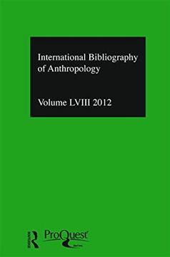portada Ibss: Anthropology: 2012 Vol. 58: International Bibliography of the Social Sciences