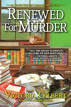 portada Renewed for Murder (a Blue Ridge Library Mystery) (en Inglés)