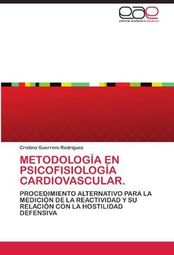 portada Metodologia En Psicofisiologia Cardiovascular