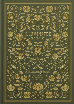 portada Esv Illuminated Bible, art Journaling Edition (Hardcover, Green) (en Inglés)