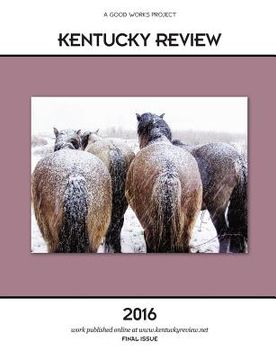portada Kentucky Review 2016 (en Inglés)