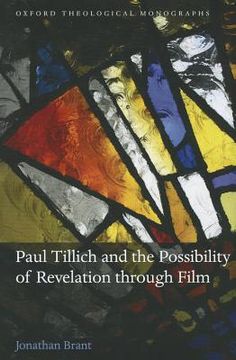 portada paul tillich and the possibility of revelation through film
