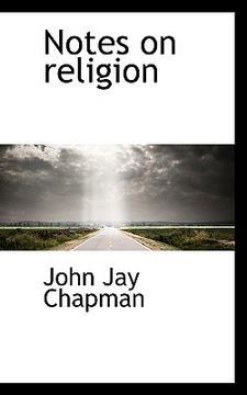 portada notes on religion (en Inglés)