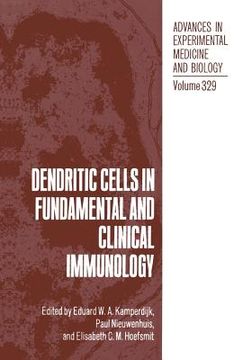 portada Dendritic Cells in Fundamental and Clinical Immunology (en Inglés)