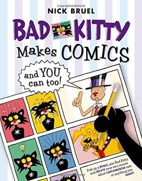 portada Bad Kitty Makes Comics: And you can Too! 