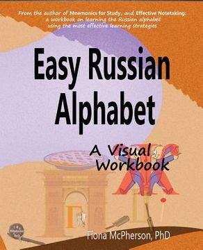 portada Easy Russian Alphabet: A Visual Workbook (en Inglés)