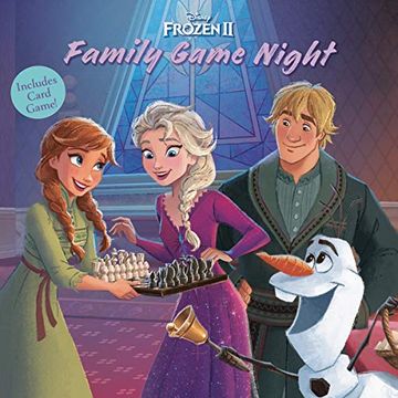 portada Disney Frozen 2 Family Game Night: Includes Card Game! (Pictureback) (en Inglés)