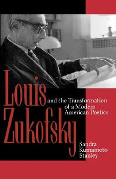 portada louis zukofsky and the transformation of a modern american poetics (en Inglés)