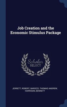 portada Job Creation and the Economic Stimulus Package