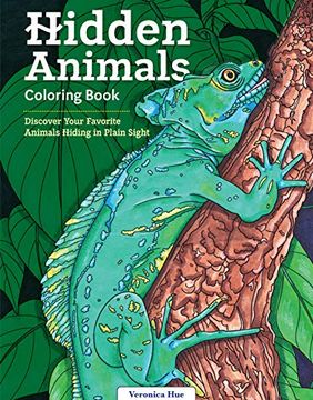 portada Hidden Animals Coloring Book: Discover Your Favorite Animals Hiding in Plain Sight