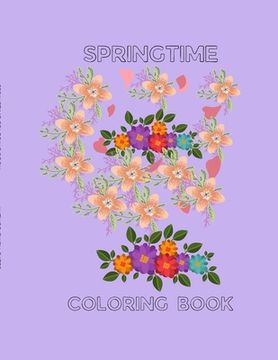 portada Springtime: Coloring Book (en Inglés)