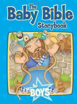 portada The Baby Bible Storybook for Boys (en Inglés)