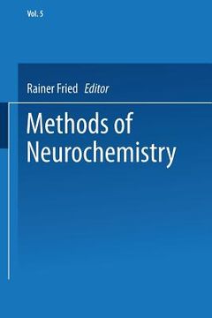 portada Methods of Neurochemistry: Volume 5 (en Inglés)