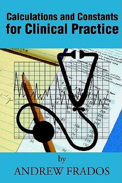 portada calculations and constants for clinical practice (in English)