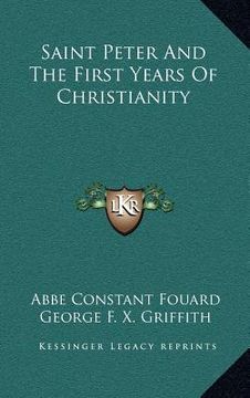 portada saint peter and the first years of christianity (en Inglés)