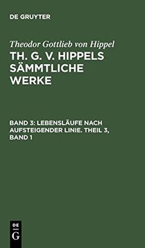 portada Lebensläufe Nach Aufsteigender Linie. Theil 3, Band 1 (en Alemán)